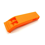 Свисток для спасательных жилетов 70x20x20мм из оранжевого пластика
