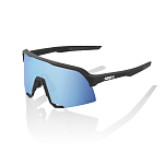 Спортивные очки 100% S3 Matte Black / HiPER Blue Mirror Lens, 60005-00007