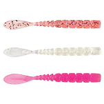 Mustad AJW-FLA-2-007-15 Aji Fla-Fla Мягкая приманка 50 mm  White Glow Glitter