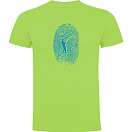 Купить Kruskis CA65500128S199 Футболка с коротким рукавом Angler Fingerprint Зеленый Light Green S 7ft.ru в интернет магазине Семь Футов