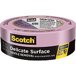 Лента 3M 79749P Scotch 2080 55м 36мм малярная из фиолетовый бумаги