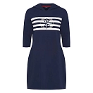 Купить Sea ranch 23-6-193-4000-l Платье-миди с длинным рукавом Kate Sr Navy 30x25x2 7ft.ru в интернет магазине Семь Футов