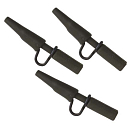 Купить Carp expert 79610120 Distance Гуммированные свинцовые зажимы Dark Green 40 mm 7ft.ru в интернет магазине Семь Футов