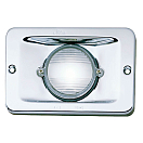 Купить Perko 9-0284DP0CLR Rectangular Стерн Лайт Линз Серебристый Clear 7ft.ru в интернет магазине Семь Футов