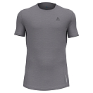 Купить Odlo 111232-15700-XXL Базовый слой с коротким рукавом Crew Natural Performance Серый Grey Melange 2XL 7ft.ru в интернет магазине Семь Футов