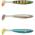 Berkley 1570926 Sick Smash Мягкая приманка 230 mm 78g Серебристый Hot Firetiger