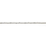 Xm yachting 51377 3 Plait Polyester 220 Белая  White 16 mm 