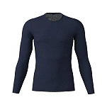 Loeffler lf30804-495-48 Базовый слой с длинным рукавом Merino Light 130 Dark Blue 30x25x2