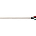 Cobra wire&cable 446-B6W10T32100FT Круглый многожильный луженый медный кабель 10/3 30.5 m Серебристый White / Black / Red / Green