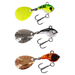 Westin P101-579-098 DropBite Tungsten Spin Tail Спиннербейт 18 mm 9g Pearl Stickleback