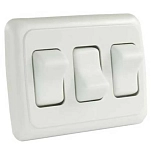 Jr products 342-12025 Выключатель 12025 SPST On-Off  White