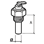 VDO 5454011 50-150°C Датчик температуры масла Grey M14 x 1.5 mm