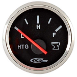 Can-sb 2424874 240-33Ohm 12-24V Индикатор уровня черной воды Silver / Black 55.4 x 51 mm