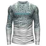 Hotspot design 010004406 Футболка с длинным рукавом Giant Trevally Performance Grey 30x25x2 3XL