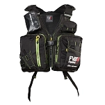 Kali kunnan 98372 Жилет Coastal Черный  Black / Yellow