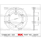 Купить Звезда для мотоцикла ведомая B4425-45 RK Chains 7ft.ru в интернет магазине Семь Футов