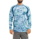 Купить Pelagic 1015223006-BLU-L Футболка с длинным рукавом Vaportek Open Seas Blue L 7ft.ru в интернет магазине Семь Футов