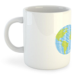 Kruskis 42611S115 Barracuda World Кружка 325ml Белая  White 325 ml (11 oz) 