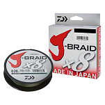 Daiwa 12751110 J-Braid 8 300 M Зеленый  Green 0.100 mm 