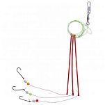 Zebco 4122001 Arm Буровая линия 1 Красный  Transparent 2 