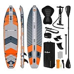 Rebel rba-4518-or Надувной комплект для падлбординга Active Pro RBA-4518 Orange 92x42x26 335 cm