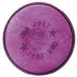 3M 71-2097P100 Фильтр твердых частиц Hepa P100 Фиолетовый