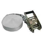 Euromarine 007882 4400 DAN 7 m Ремешок с храповым механизмом Серебристый White 50 mm