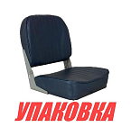 Кресло мягкое складное, обивка винил, цвет синий, Marine Rocket (упаковка из 4 шт.) MR10101_pkg_4