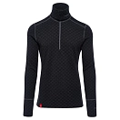 Купить Thermowave XTRM451-990-L Базовый слой с длинным рукавом Merino Xtreme Turtle Neck Black / Dark Grey Melange L 7ft.ru в интернет магазине Семь Футов