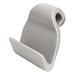 Talamex 68924120 Нейлоновый крюк Fort Boat Cover 6 единицы измерения Серый Grey