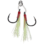 Mustad 427235 Assist 4 Крюк Черный  Black 3/0 