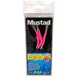 Mustad CL-RIG21-3/0-10 Daylight Рыболовное Перо Розовый Fluo Pink 3/0 