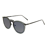 Ocean sunglasses 20.17 поляризованные солнцезащитные очки Berlin Transparent Gradient Smoke Transparent Black / Metal Black Temple/CAT2