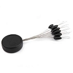 Matrix fishing GAC370-UNIT пробки Rubber Line  Black L