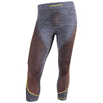 UYN U100054-B616-XXL 3/4-дюймовые базовые штаны Ambityon Серый Black Melange / Orange / Yellow 2XL