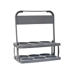 Softee 24178.011.1 PVC Базовый перевозчик для 6 Бутылки Серый Grey