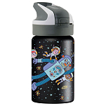 Laken TS3SP Space Robot 350 ml Бутылка из нержавеющей стали Черный Black