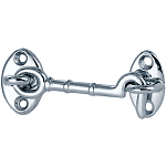 Perko 9-0956DP1CHR Закрытие крюка двери кабины Серебристый Chrome Bronze 1 1/2´´