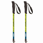 Tsl outdoor PFBTOAC3LT Tour Aluminium Compact 3 Light Twist Поляки Черный Black / Yellow / Blue 62-125 cm