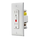 Rv designer 350-S801 розетка AC GFCI Серебристый White
