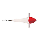 Купить Приманка-тизер Williamson Exciter Bird 17WIEXB5RW 130мм цвет красный с белым 7ft.ru в интернет магазине Семь Футов