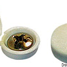 Shore Cap under-screw washer white, 37.339.01