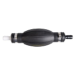 Talamex 16126202 Праймер Bulb Large For 9.5 mm Шланг Черный Black