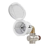 Plastimo 67207 Квадратный коленчатый соединитель на входе воды White 13.5 x 9.6 x 7 cm