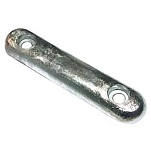Tecnoseal ab009 Прикручиваемый цинковый анод 1kg Grey 15x10x5 150 x 60 x 25 mm