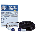 Talamex 14504110 Расширение CEE Cable 10 m Черный Black