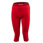 Lenz 297-20-XL 3/4-дюймовые базовые штаны Merino 6.0 Красный Black / Red XL