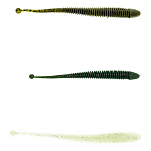 Molix SAW5-T198-00 Sator Worm 125 Mm 8 Единицы Многоцветный 87 Light Watermelon