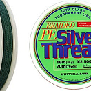 Японский плетеный шнур Silver Thread Braided 100 (B100PEST диаметр/прочность 0,260/17,5) B100PEST
