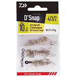 Daiwa EM361095 X Strong Ball Bearing Вертлюги Золотистый Golden 4 / 3 / 2 